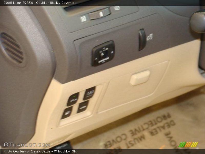 Obsidian Black / Cashmere 2008 Lexus ES 350