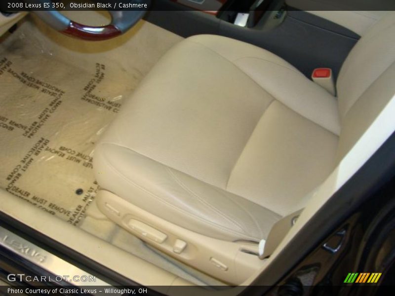 Obsidian Black / Cashmere 2008 Lexus ES 350