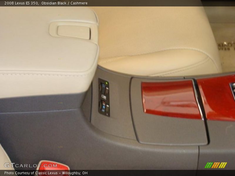 Obsidian Black / Cashmere 2008 Lexus ES 350