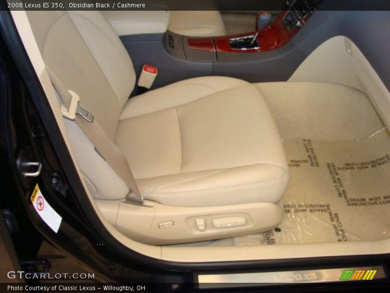 Obsidian Black / Cashmere 2008 Lexus ES 350