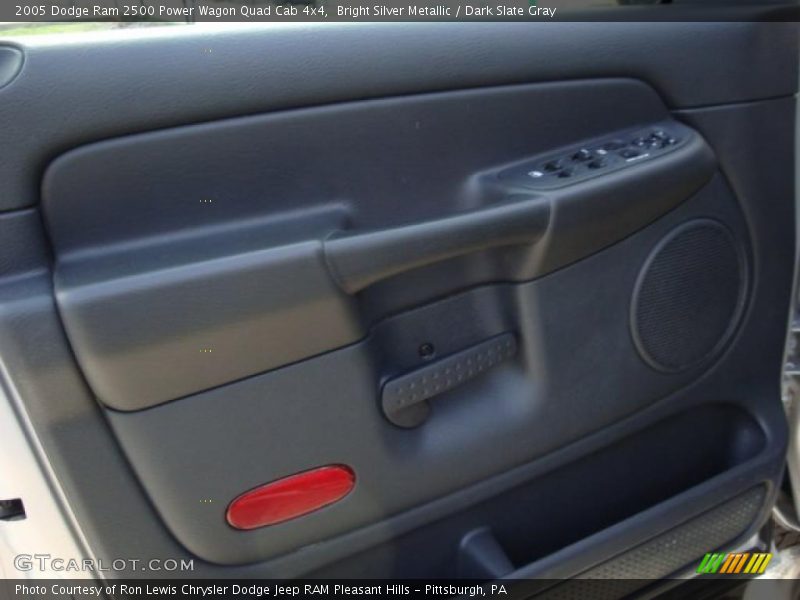 Bright Silver Metallic / Dark Slate Gray 2005 Dodge Ram 2500 Power Wagon Quad Cab 4x4
