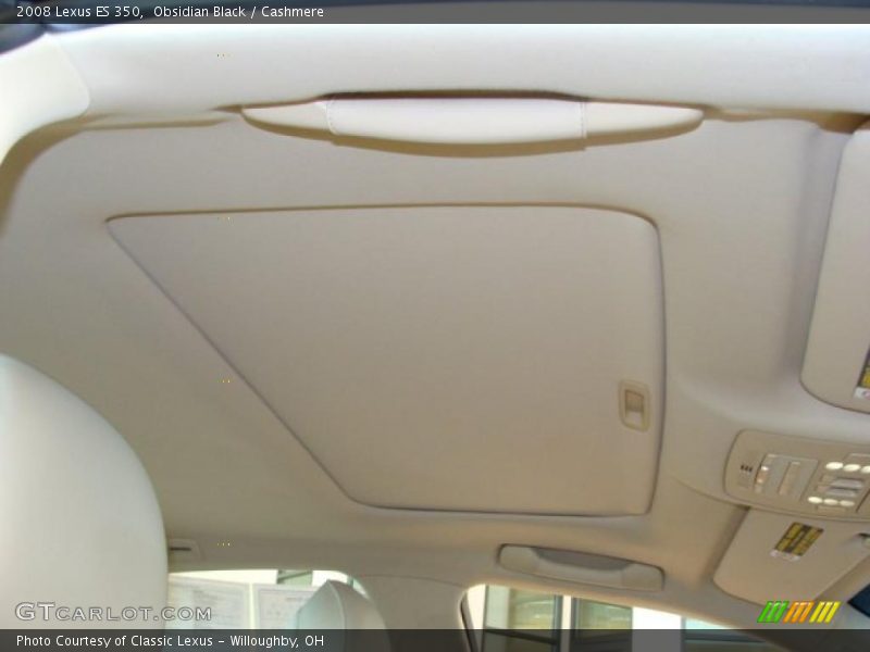 Obsidian Black / Cashmere 2008 Lexus ES 350
