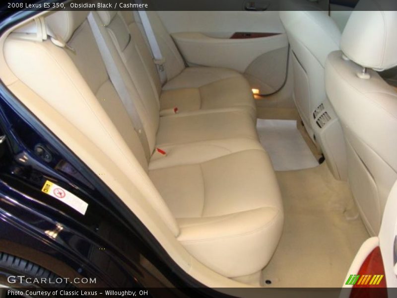 Obsidian Black / Cashmere 2008 Lexus ES 350