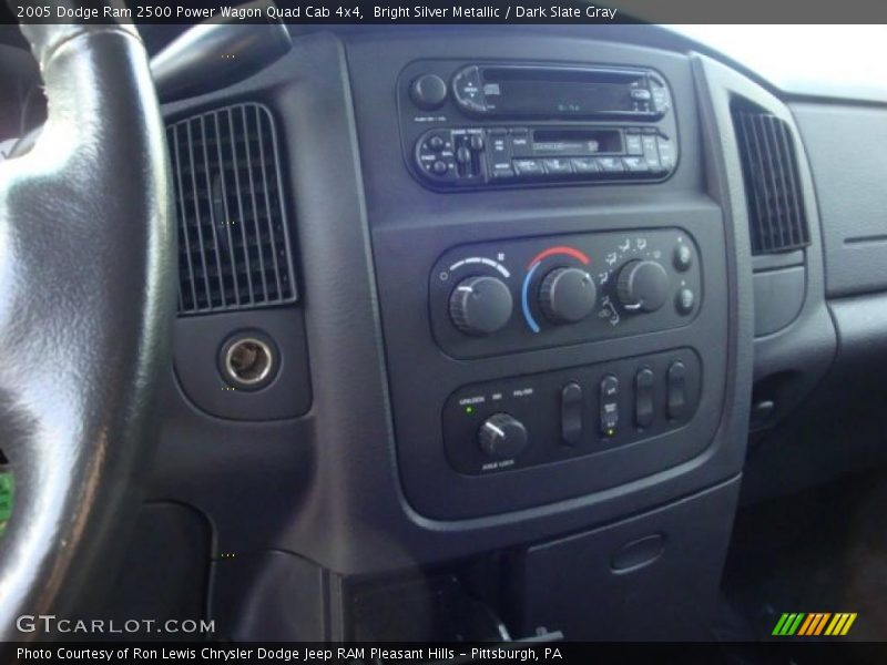 Bright Silver Metallic / Dark Slate Gray 2005 Dodge Ram 2500 Power Wagon Quad Cab 4x4