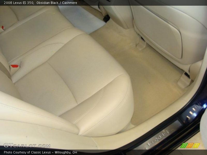 Obsidian Black / Cashmere 2008 Lexus ES 350