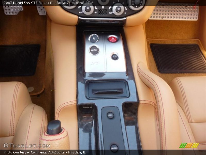 Rosso Corsa (Red) / Tan 2007 Ferrari 599 GTB Fiorano F1