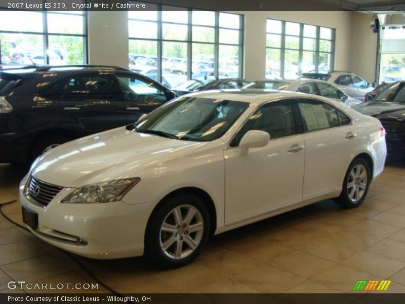 Crystal White / Cashmere 2007 Lexus ES 350