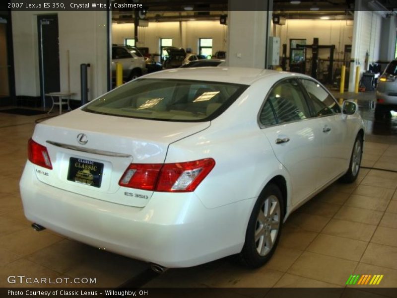 Crystal White / Cashmere 2007 Lexus ES 350