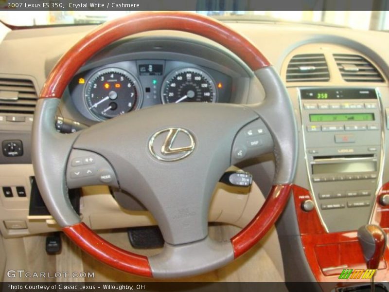 Crystal White / Cashmere 2007 Lexus ES 350
