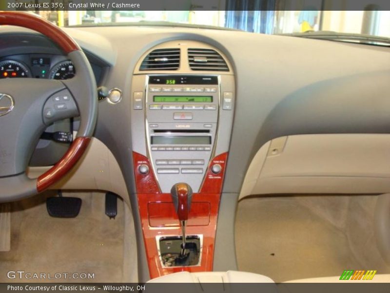 Crystal White / Cashmere 2007 Lexus ES 350