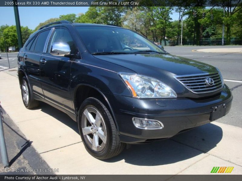 Flint Gray Mica / Light Gray 2005 Lexus RX 330 AWD Thundercloud Edition