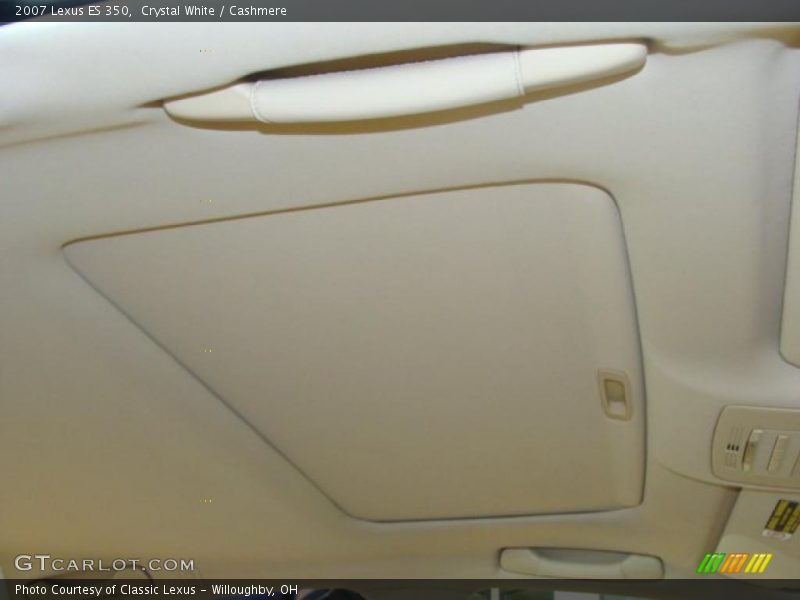 Crystal White / Cashmere 2007 Lexus ES 350
