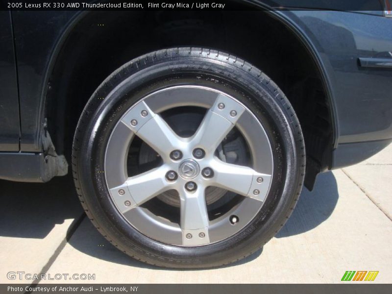 Flint Gray Mica / Light Gray 2005 Lexus RX 330 AWD Thundercloud Edition