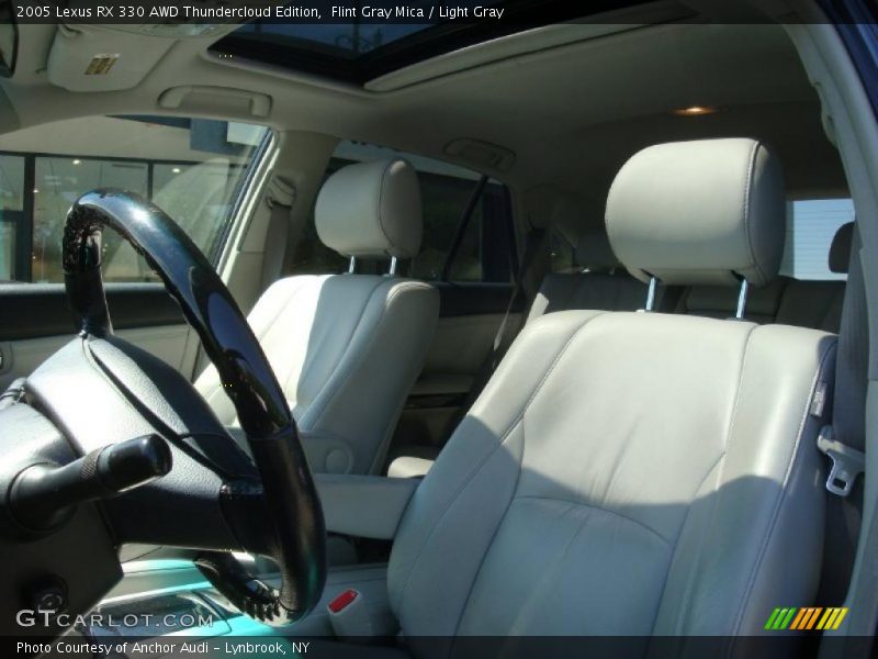 Flint Gray Mica / Light Gray 2005 Lexus RX 330 AWD Thundercloud Edition