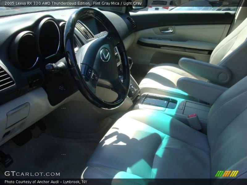 Flint Gray Mica / Light Gray 2005 Lexus RX 330 AWD Thundercloud Edition
