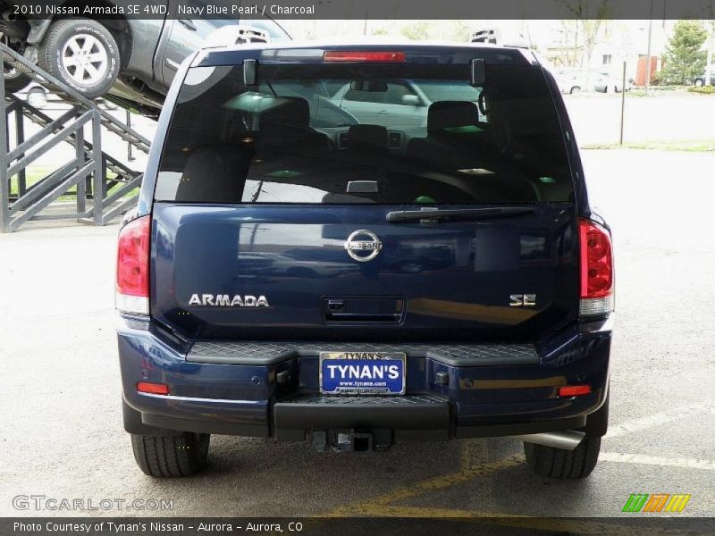 Navy Blue Pearl / Charcoal 2010 Nissan Armada SE 4WD