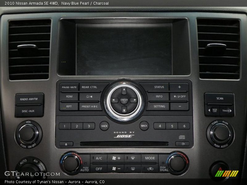 Navy Blue Pearl / Charcoal 2010 Nissan Armada SE 4WD