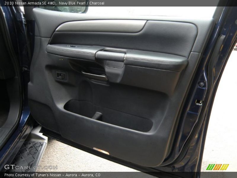 Navy Blue Pearl / Charcoal 2010 Nissan Armada SE 4WD