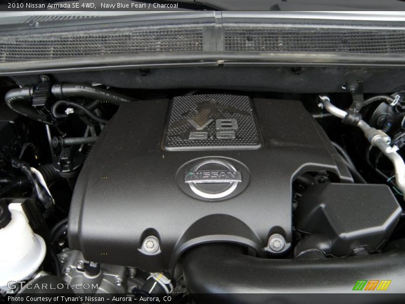 Navy Blue Pearl / Charcoal 2010 Nissan Armada SE 4WD