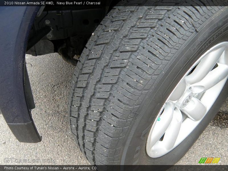 Navy Blue Pearl / Charcoal 2010 Nissan Armada SE 4WD