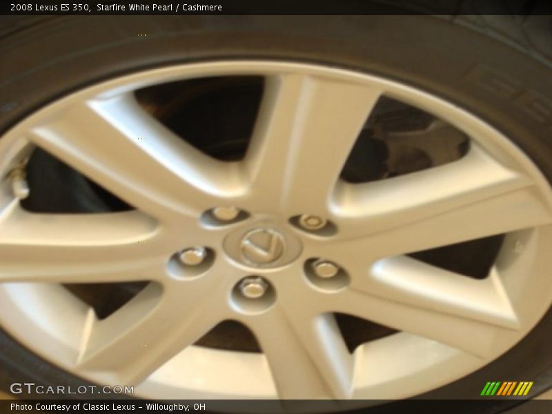 Starfire White Pearl / Cashmere 2008 Lexus ES 350