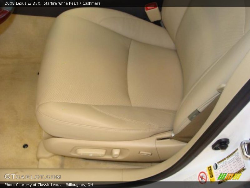 Starfire White Pearl / Cashmere 2008 Lexus ES 350