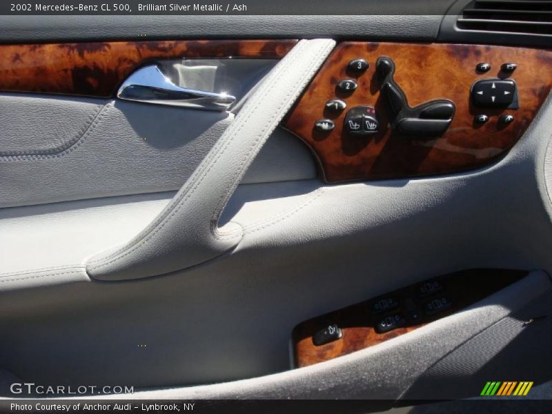 Brilliant Silver Metallic / Ash 2002 Mercedes-Benz CL 500