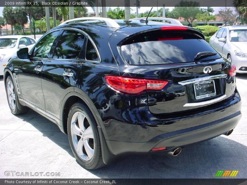 Black Obsidian / Graphite 2009 Infiniti FX 35