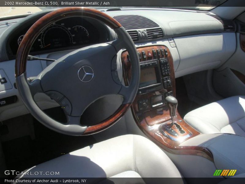 Brilliant Silver Metallic / Ash 2002 Mercedes-Benz CL 500