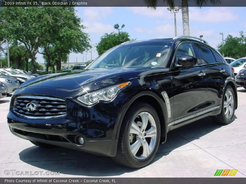 Black Obsidian / Graphite 2009 Infiniti FX 35