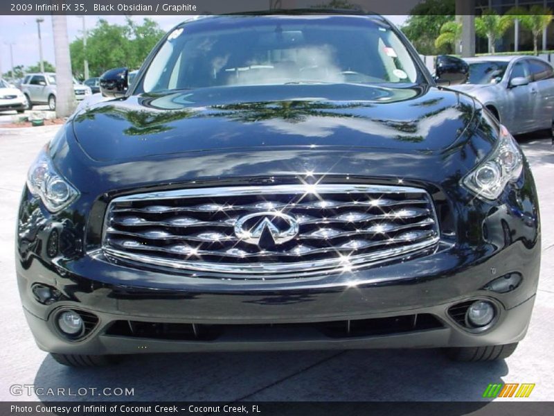 Black Obsidian / Graphite 2009 Infiniti FX 35
