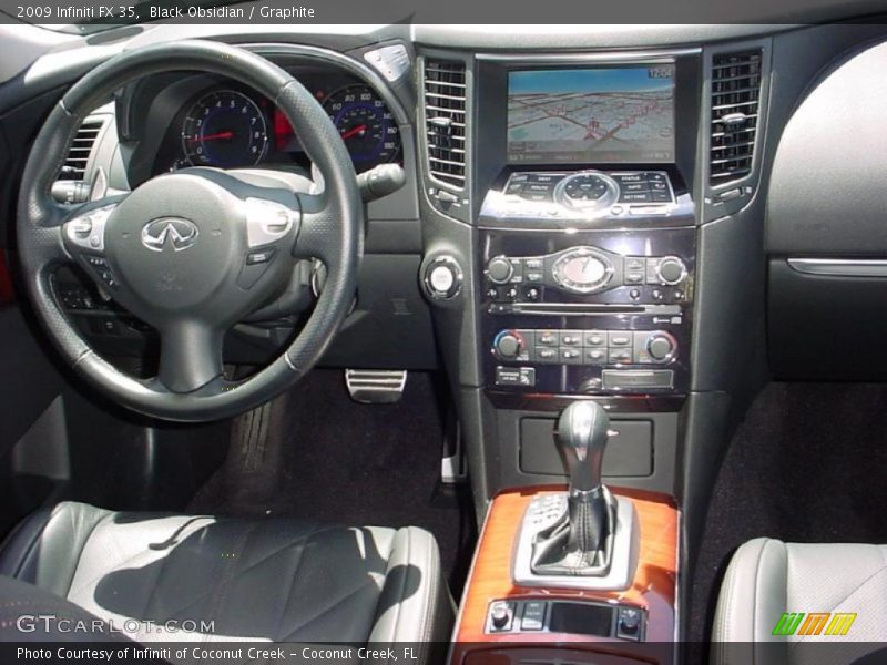 Black Obsidian / Graphite 2009 Infiniti FX 35