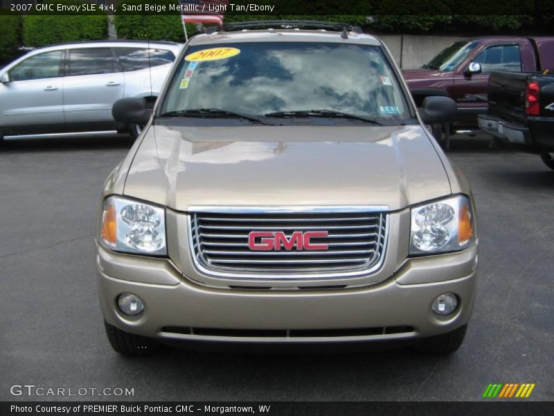 Sand Beige Metallic / Light Tan/Ebony 2007 GMC Envoy SLE 4x4
