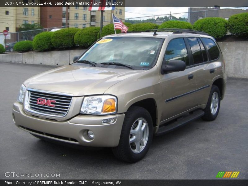 Sand Beige Metallic / Light Tan/Ebony 2007 GMC Envoy SLE 4x4