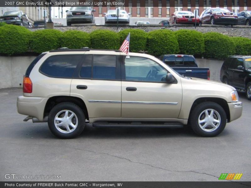 Sand Beige Metallic / Light Tan/Ebony 2007 GMC Envoy SLE 4x4
