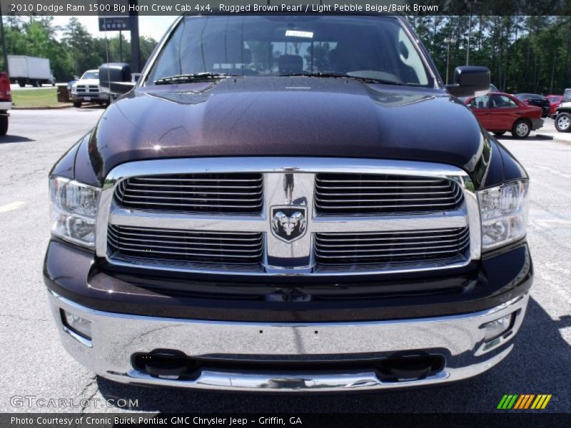 Rugged Brown Pearl / Light Pebble Beige/Bark Brown 2010 Dodge Ram 1500 Big Horn Crew Cab 4x4