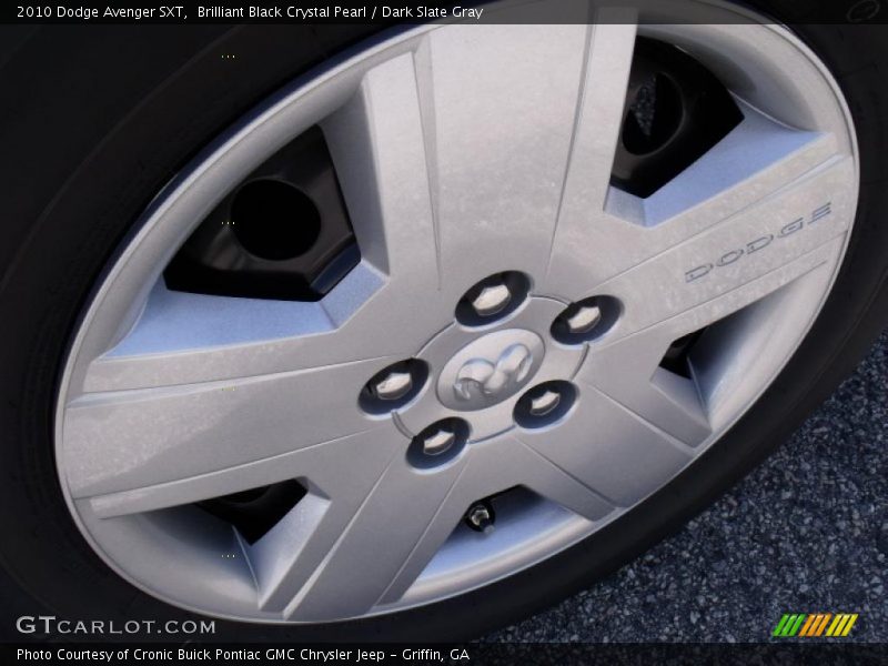 Brilliant Black Crystal Pearl / Dark Slate Gray 2010 Dodge Avenger SXT