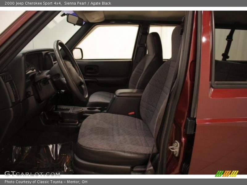 Sienna Pearl / Agate Black 2000 Jeep Cherokee Sport 4x4