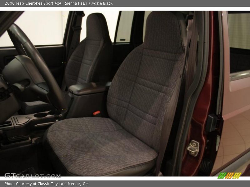 Sienna Pearl / Agate Black 2000 Jeep Cherokee Sport 4x4