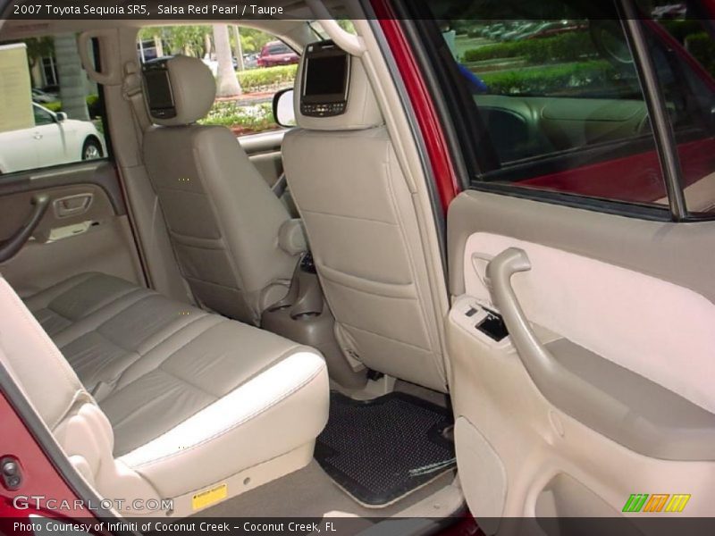 Salsa Red Pearl / Taupe 2007 Toyota Sequoia SR5