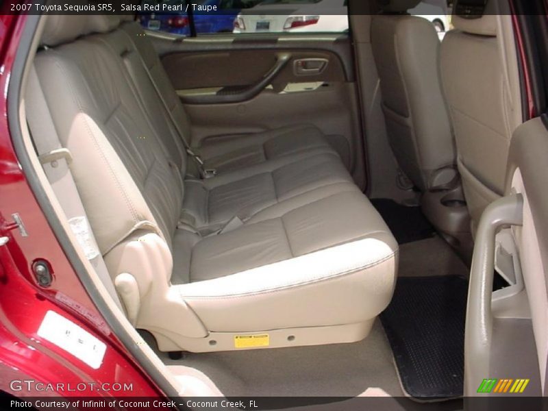 Salsa Red Pearl / Taupe 2007 Toyota Sequoia SR5