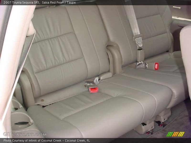 Salsa Red Pearl / Taupe 2007 Toyota Sequoia SR5