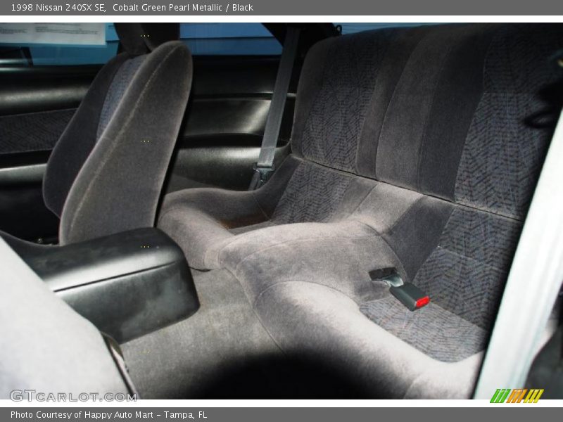 Cobalt Green Pearl Metallic / Black 1998 Nissan 240SX SE