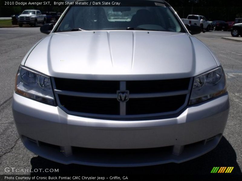 Bright Silver Metallic / Dark Slate Gray 2010 Dodge Avenger SXT