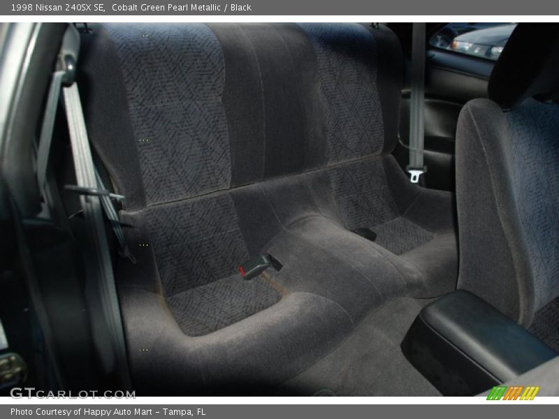 Cobalt Green Pearl Metallic / Black 1998 Nissan 240SX SE