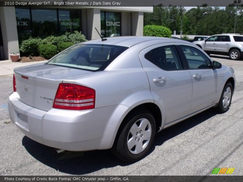 Bright Silver Metallic / Dark Slate Gray 2010 Dodge Avenger SXT