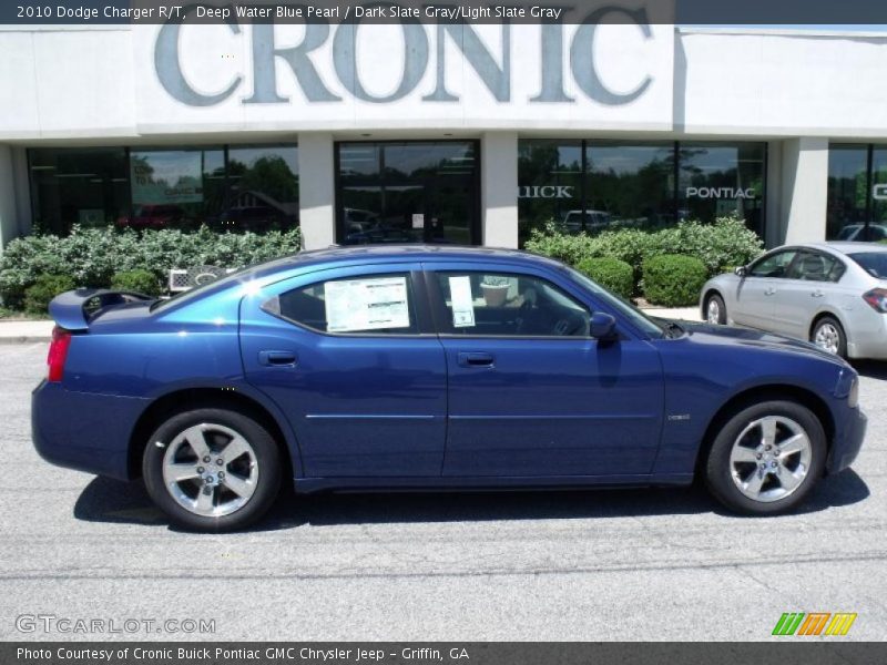 Deep Water Blue Pearl / Dark Slate Gray/Light Slate Gray 2010 Dodge Charger R/T