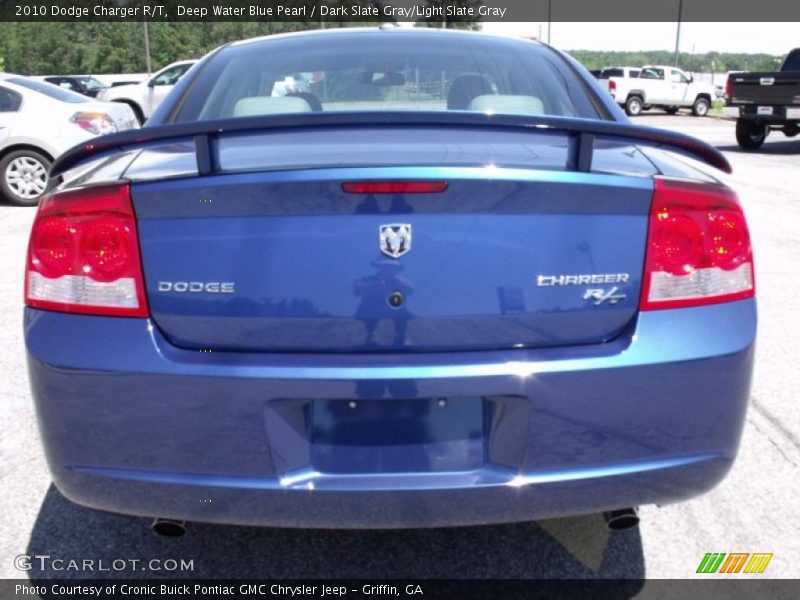 Deep Water Blue Pearl / Dark Slate Gray/Light Slate Gray 2010 Dodge Charger R/T