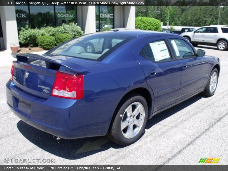Deep Water Blue Pearl / Dark Slate Gray/Light Slate Gray 2010 Dodge Charger R/T