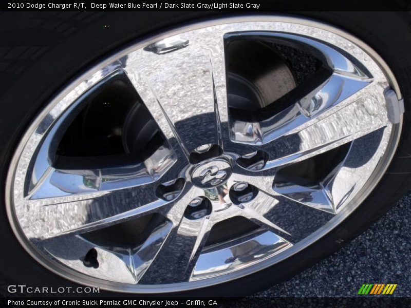 Deep Water Blue Pearl / Dark Slate Gray/Light Slate Gray 2010 Dodge Charger R/T